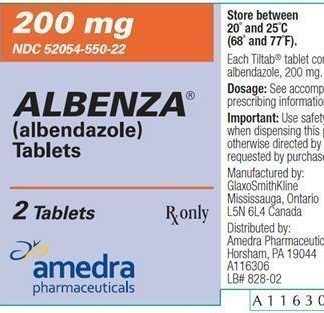 Albenza / Albendazole Generic Chemist 400mg x10