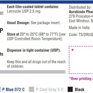 Letro Chemist 2.5mg x50