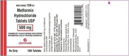 Metformin 500mg x100